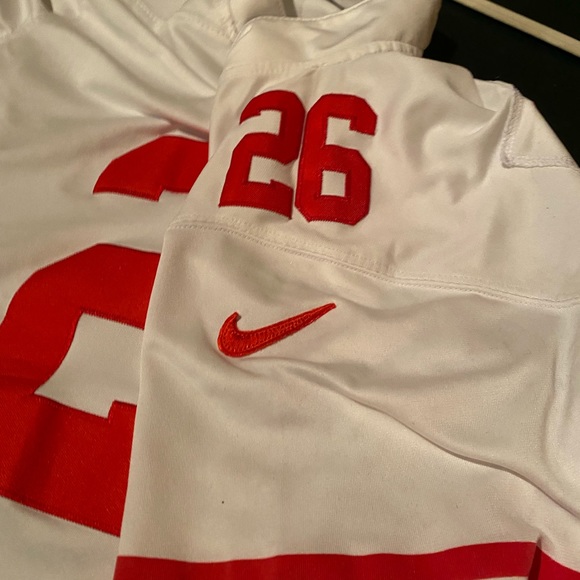 Barkley New York Giants Nike White NFL Game Jersey. Size S - Picture 4 of 6